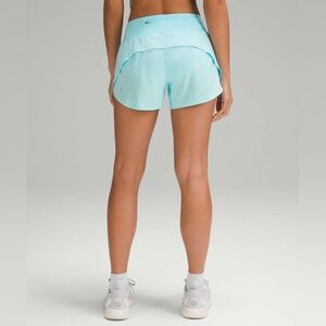 C - Lululemon Speed Up Mid-Rise Lined Short 4"
Cyan Blue